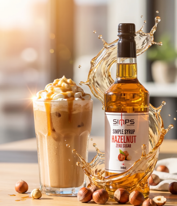 Sirop Simps - Noisette Zéro Sucre (946ml)
