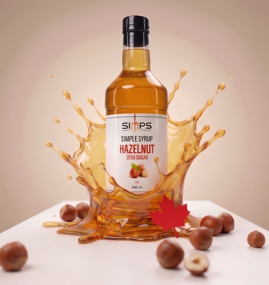 Sirop Simps - Noisette Zéro Sucre (946ml)