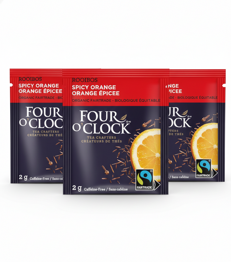 Four O Clock (bio équitable) - Rooibos orange épicée (80 sachets)