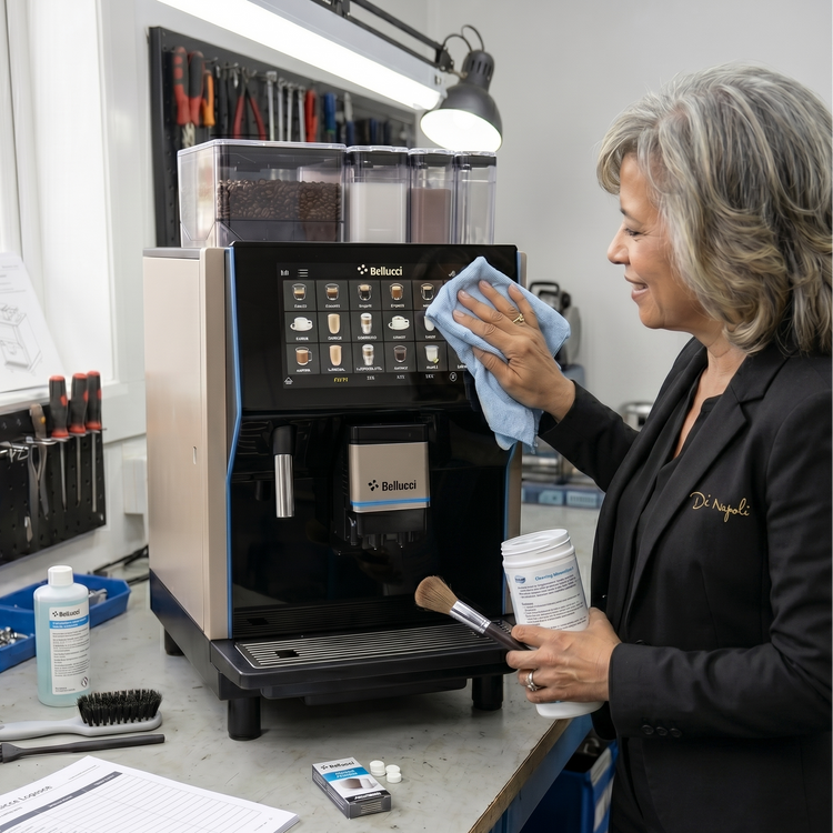 Visite Technique - Nettoyage en Profondeur de la machine par Amina