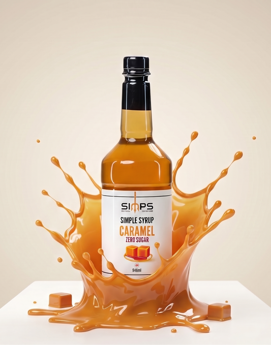 Sirop Simps - Caramel Zéro Sucre (946ml)
