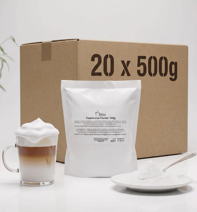 Poudre pour mousse de Cappuccino